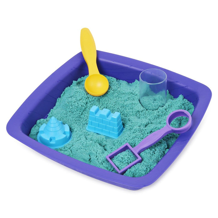 Kinetic Sand, Sparkle Sandcastle Set - kricka